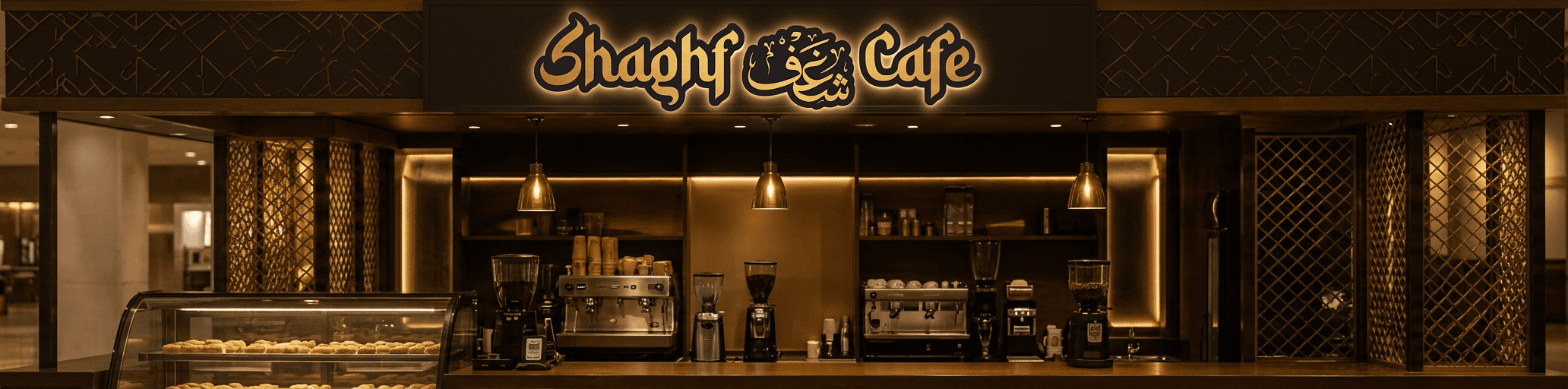 Shaghf Cafe Sugar Land storefront