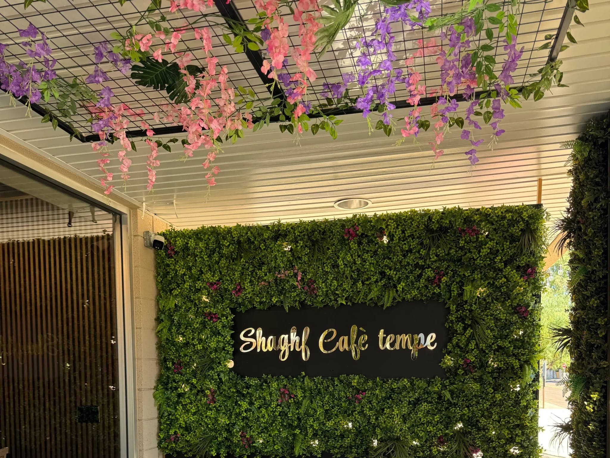 Shaghf Cafe Tempe storefront